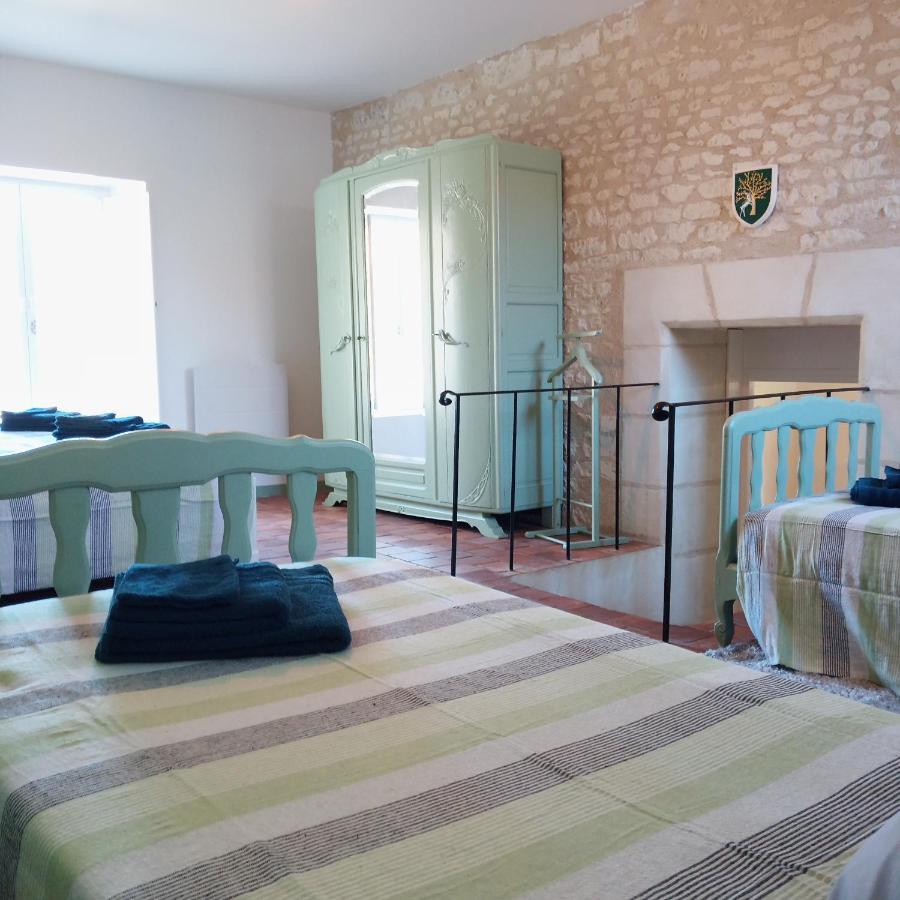 Villa Au Repos Des Elfes Braye-sous-Faye Exterior foto